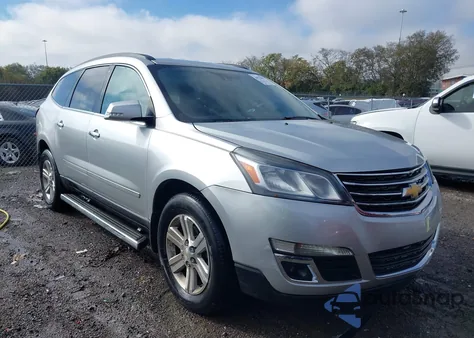 2014 Chevrolet Traverse Ltz from USA, damaged, VIN 1GNKRJKD2EJ123165